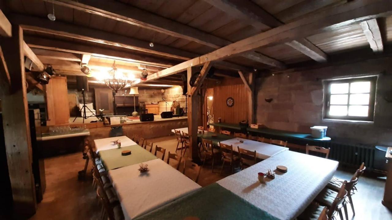 Ferienwohnung Kunst und Kulturschuppen Hasenmühle Kammerstein Exterior foto